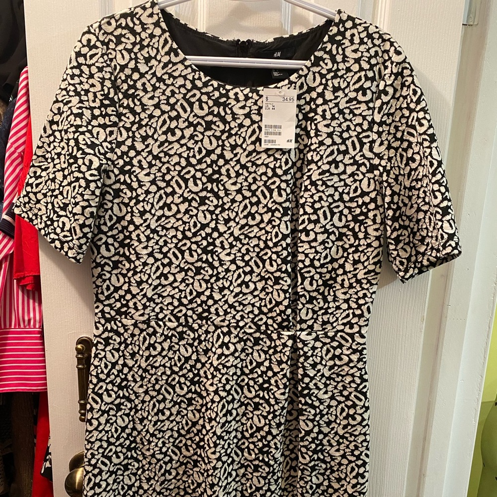 H&M print dress